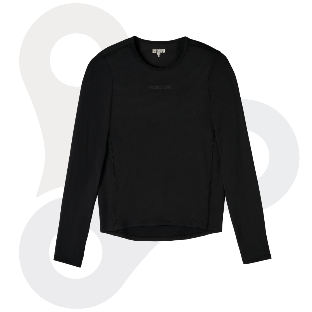 Fingerscrossed Herren LS Baselayer in der Farbe schwarz