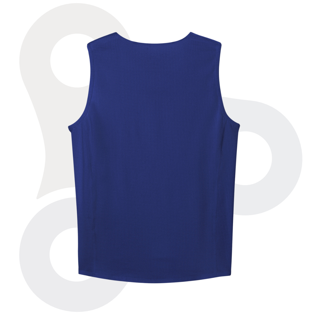 Fingerscrossed Herren Road-Baselayer in der Farbe navy (Marineblau) von hinten