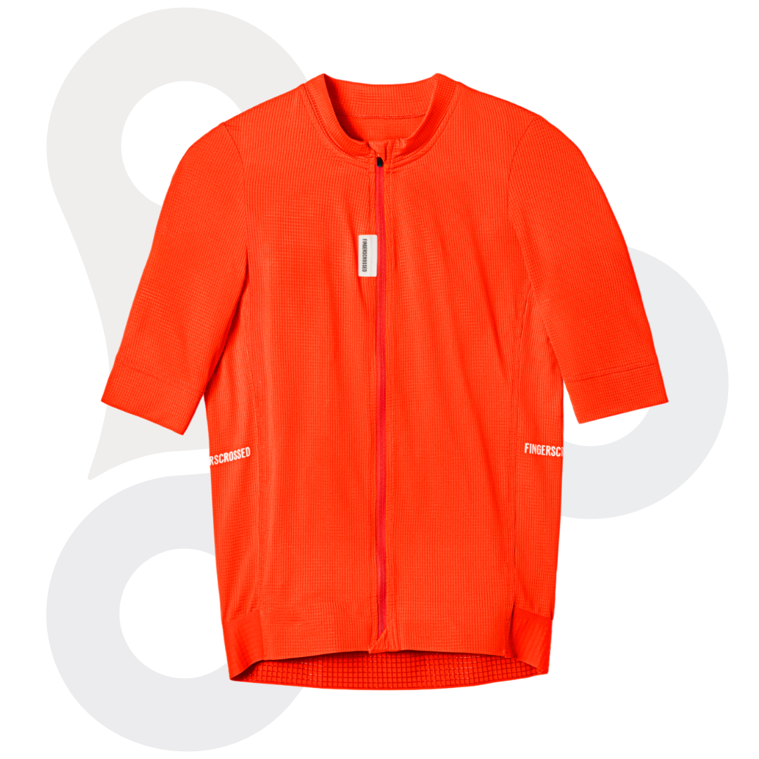 Fingerscrossed SUperlight Jersey in der Farbe kiss (rot)