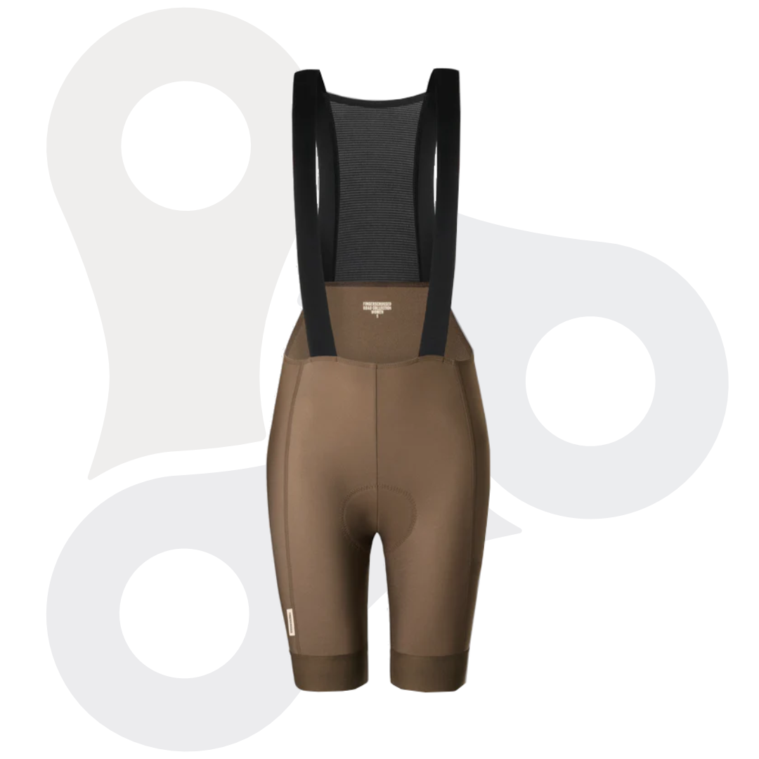 Fingerscrossed Damen thermal Bib Shorts in der Farbe ground