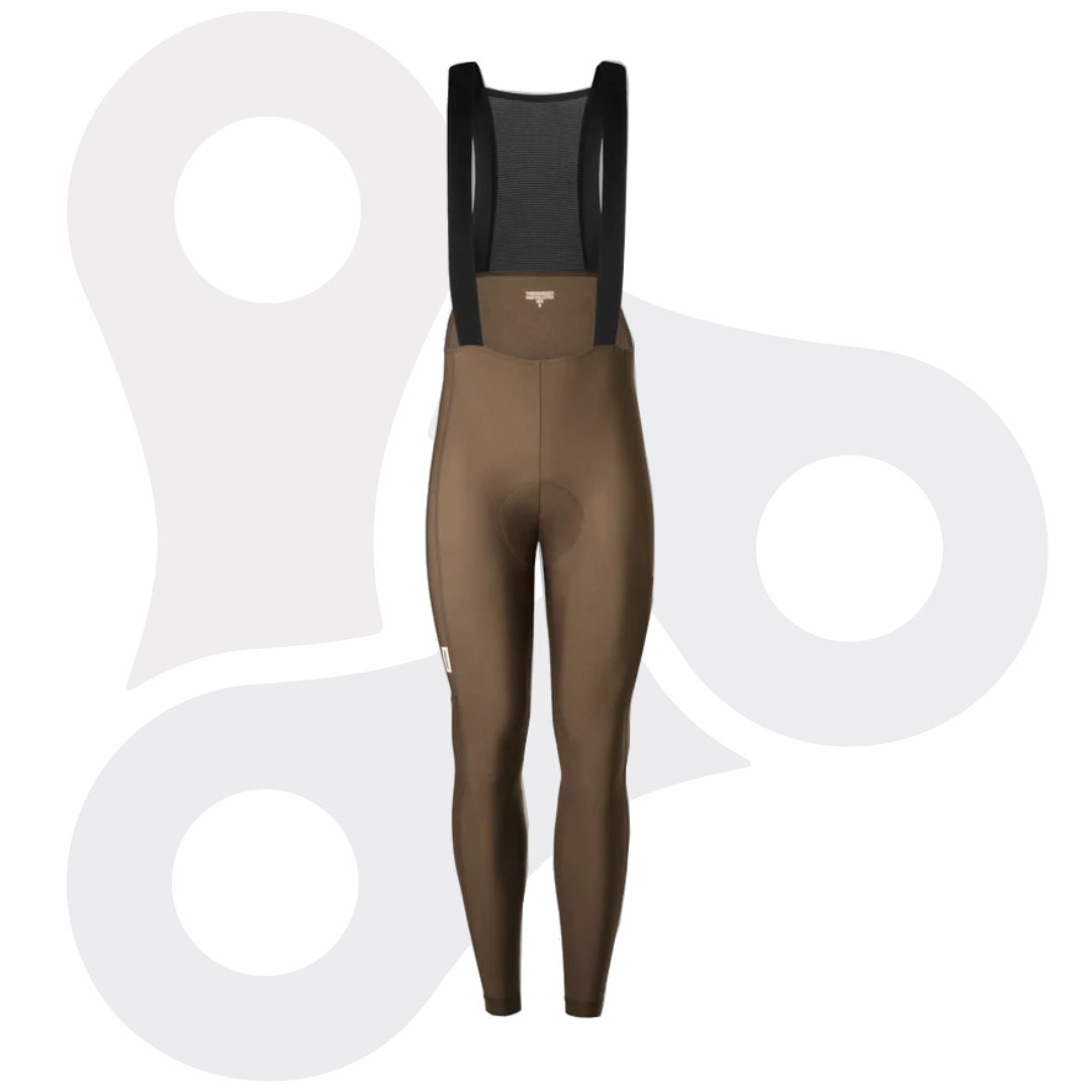 Fingerscrossed thermal Road Bib Herren in langer Ausführung und der Farbe "ground"