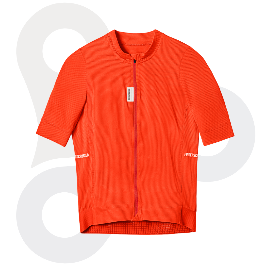 Fingerscrossed Superlight Jersey in der Farbe kiss (rot)