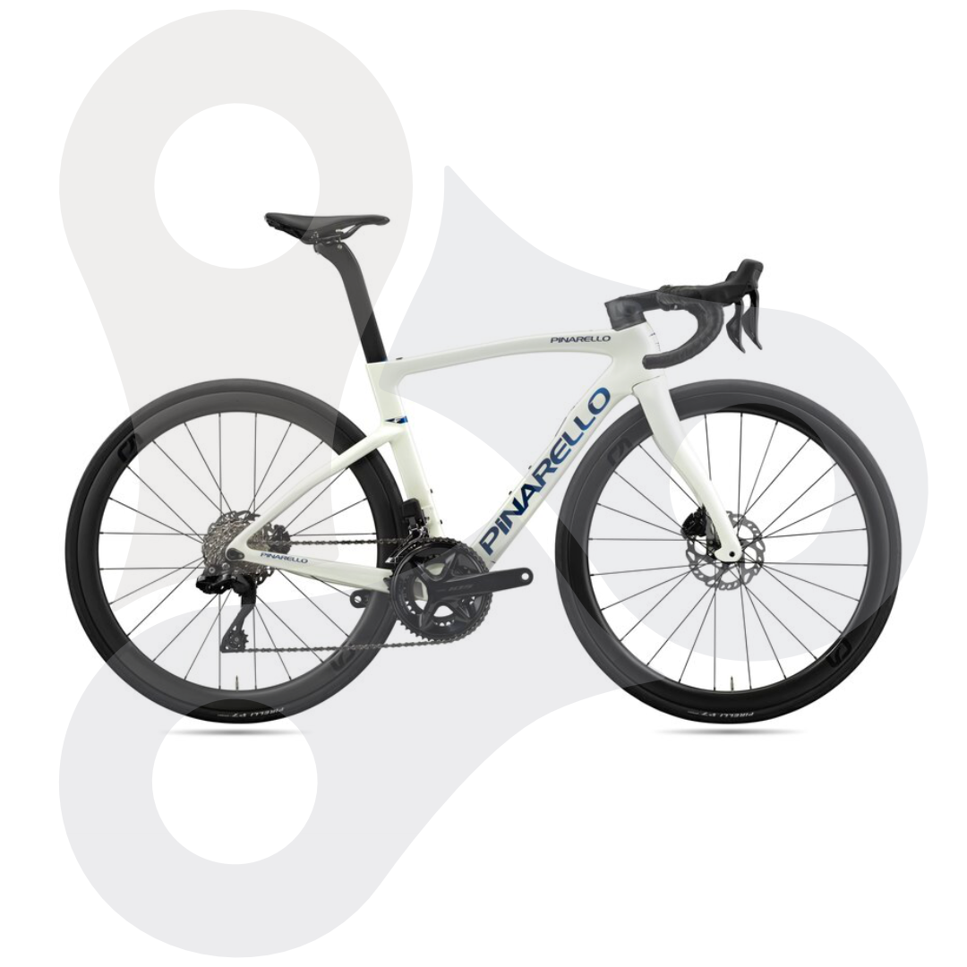 Pinarello F5 Disc in der Farbe weiß