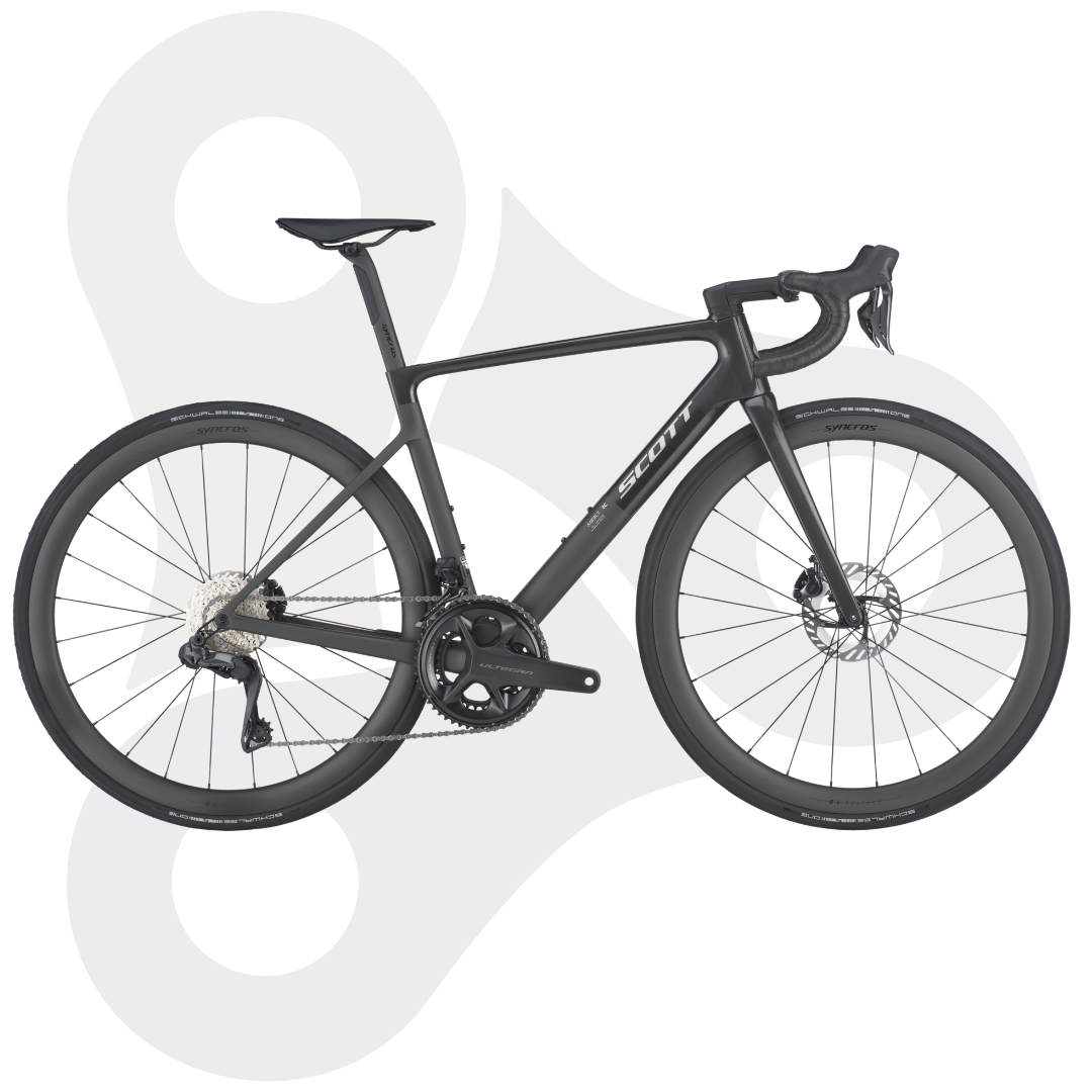 Rennrad Scott Addict RC 20 Bike in Carbon Black