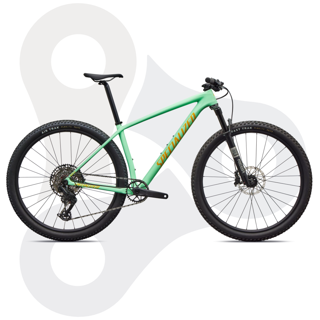 Specialized Epic HT Comp in der Farbe Gloss Oasis | California Sunshine