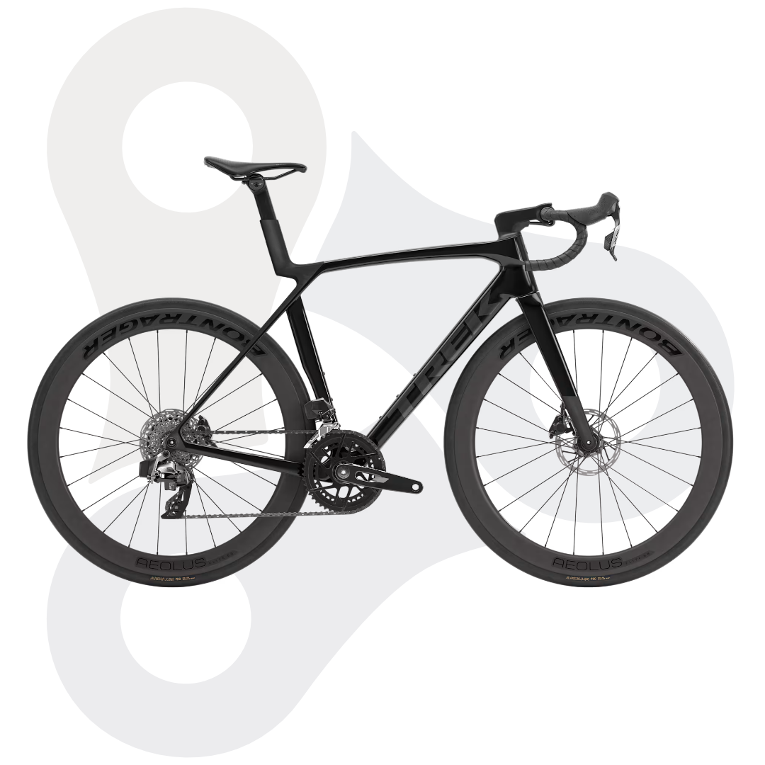 Trek Madone SL6 AXS Gen8 Rennrad in der Farbe Gloss Dark Star