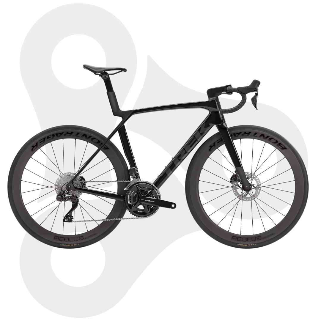 Trek Madone SL6 Gen 8 in der Farbe Gloss Dark Star | Matte Deep Smoke