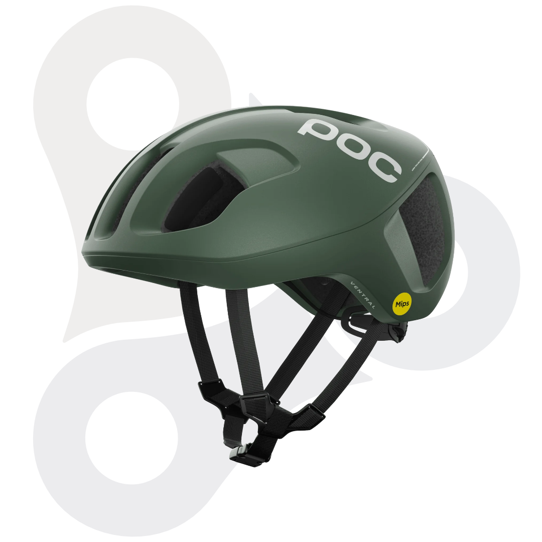 POC Helm Ventral MIPS in Farbe grün