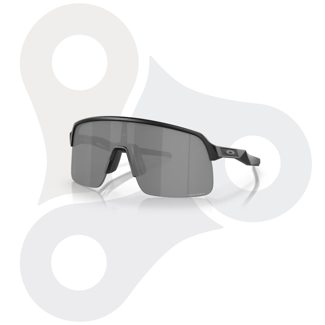 Matt schwarze Sutro Lite mit Gläsern in der Farbe Prizm Black