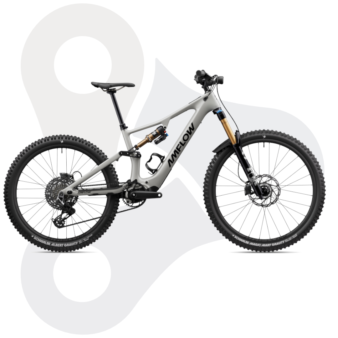 Amflow PX Carbon Pro (700Wh), Moonstone Grey