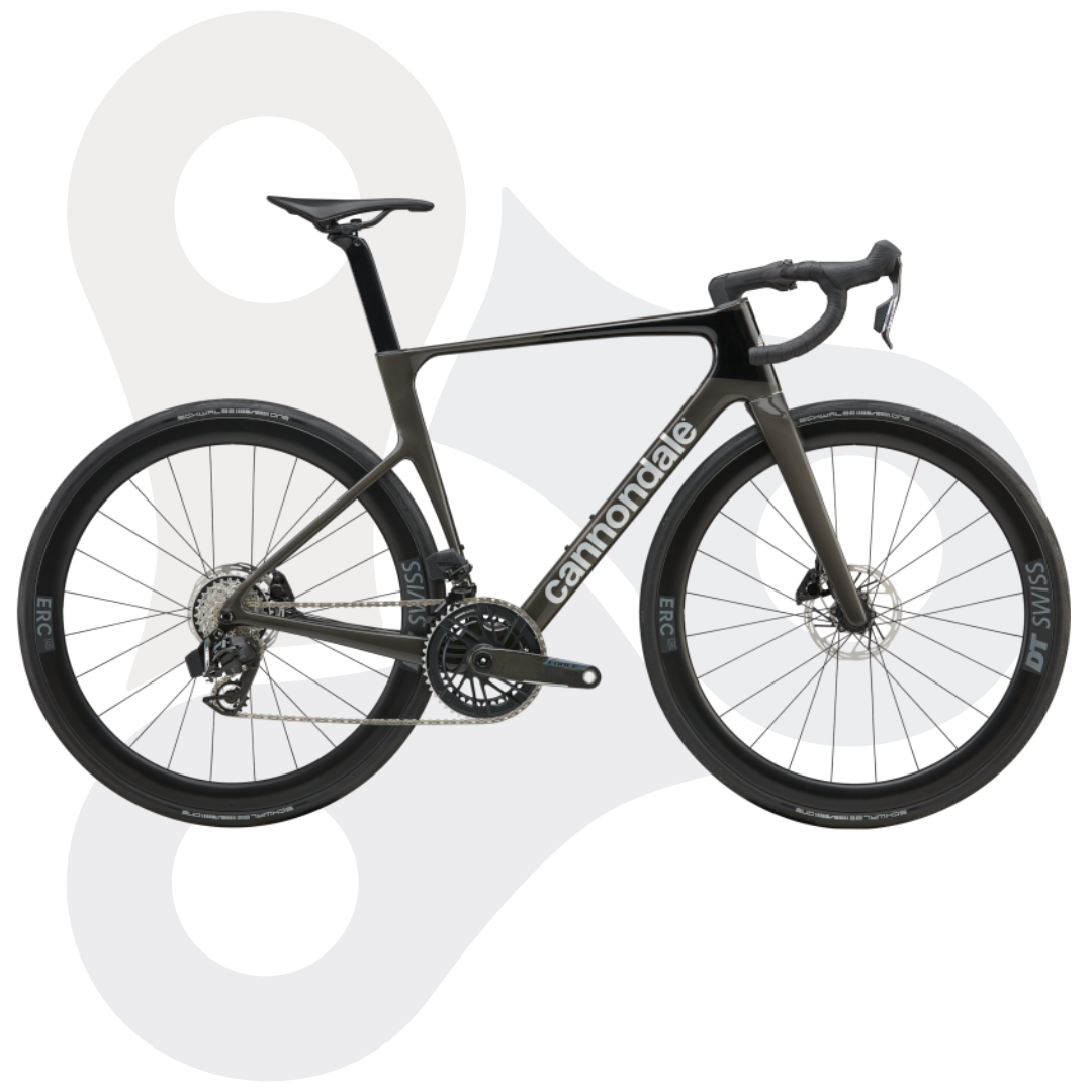 Cannondale SuperSix Evo 3 Rennrad in der Farbe Raw (einem Grauton)