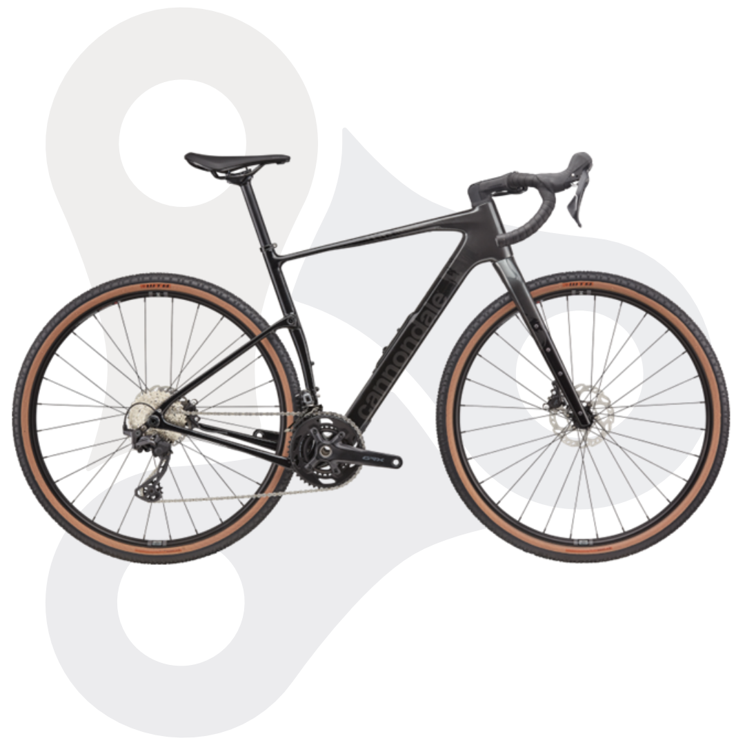 Cannondale Topstone Carbon 3 GRX - 2-fach in der Farbe Smoke Black
