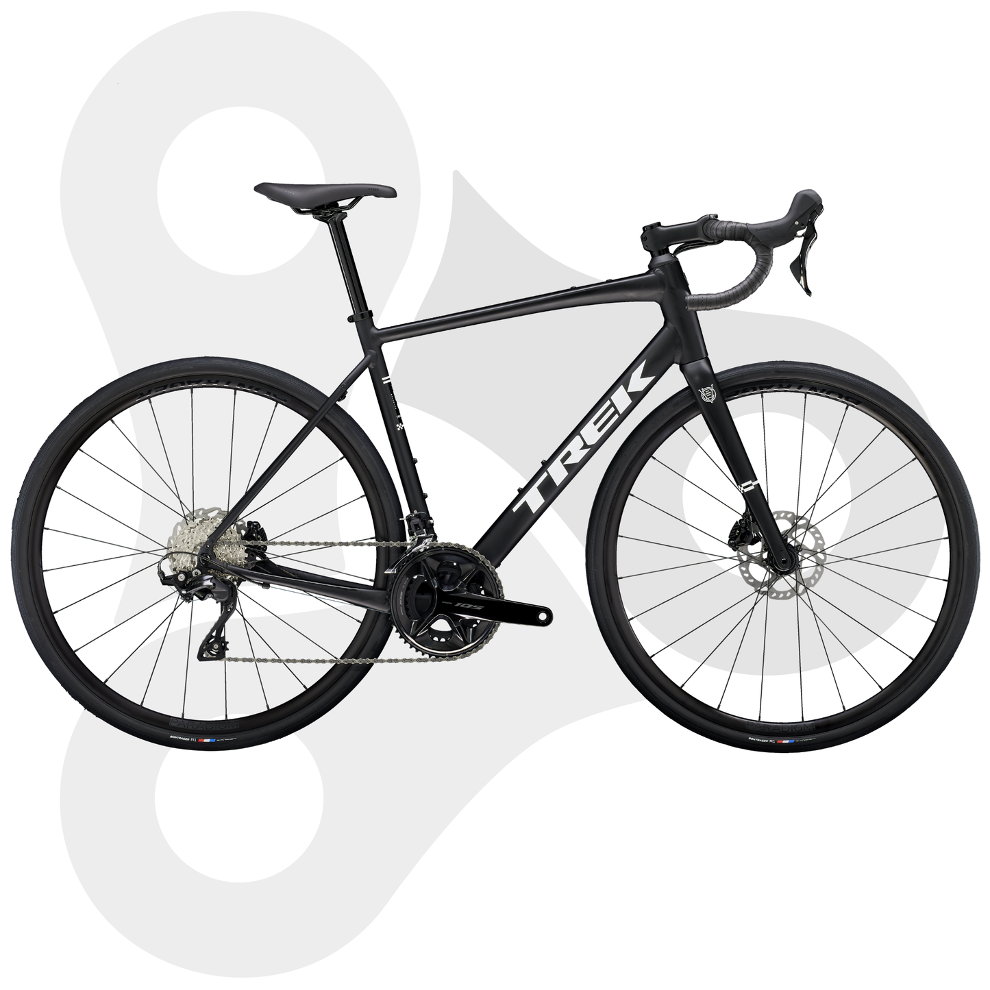 Trek Domane AL 5 Gen 4 Matte Trek Black 2024