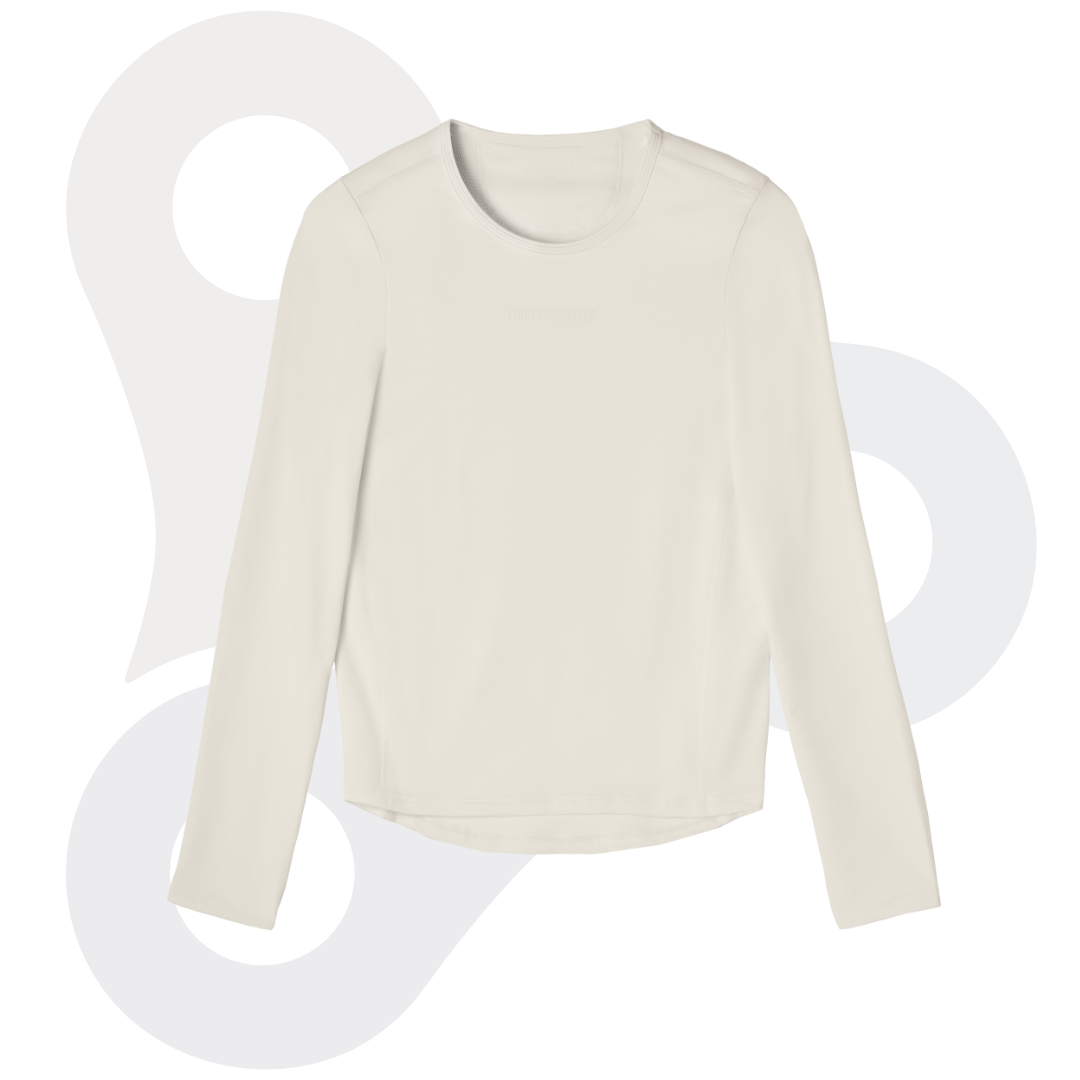 Fingerscrossed Damen LS Baselayer in der Fabre Antioque Crewam