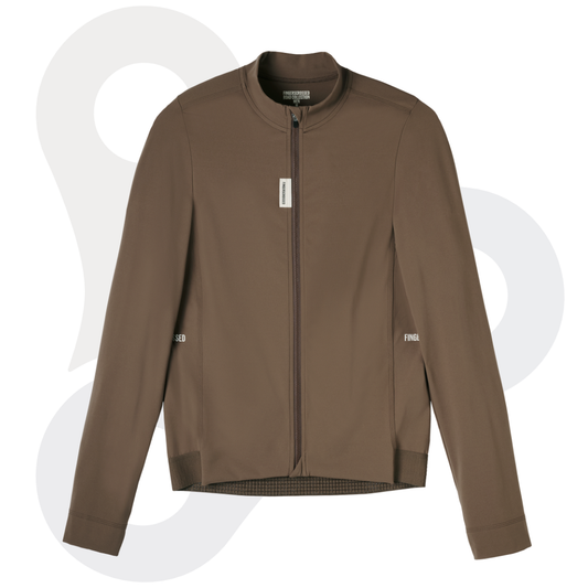 FINGERSCROSSED Herren L/S Road Jersey, ground