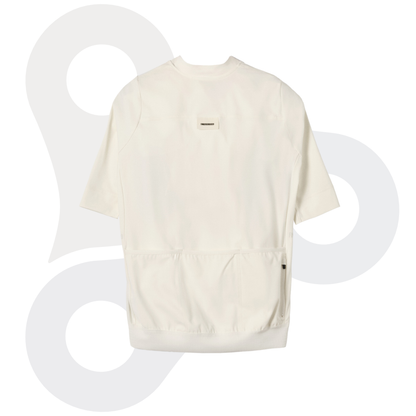 Fingerscrossed Herren Road-Jersey in der Farbe antique-cream von hinten