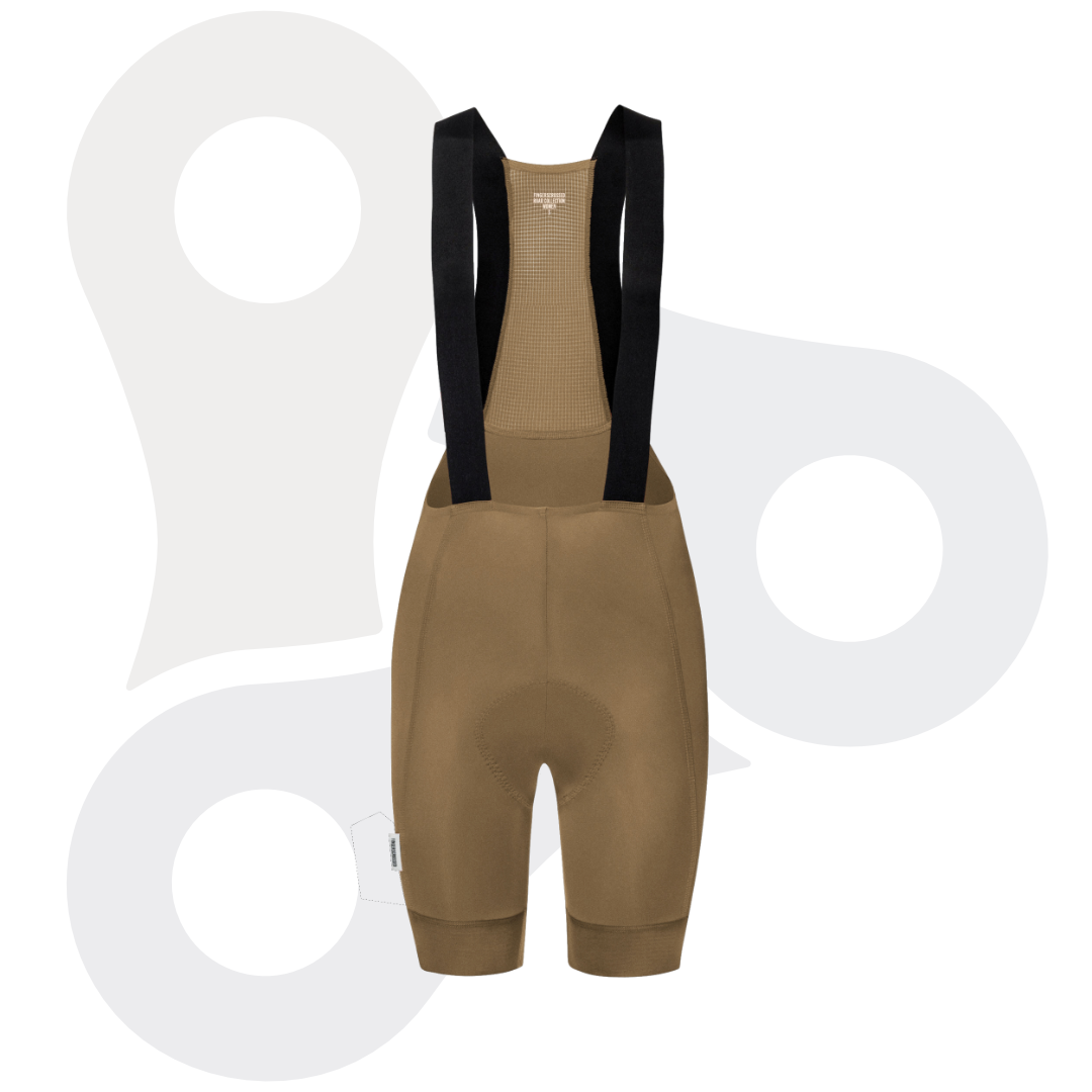 Fingerscrossed Road Bib für Damen in der Farbe Walnut (braun/bromzeähnlich)