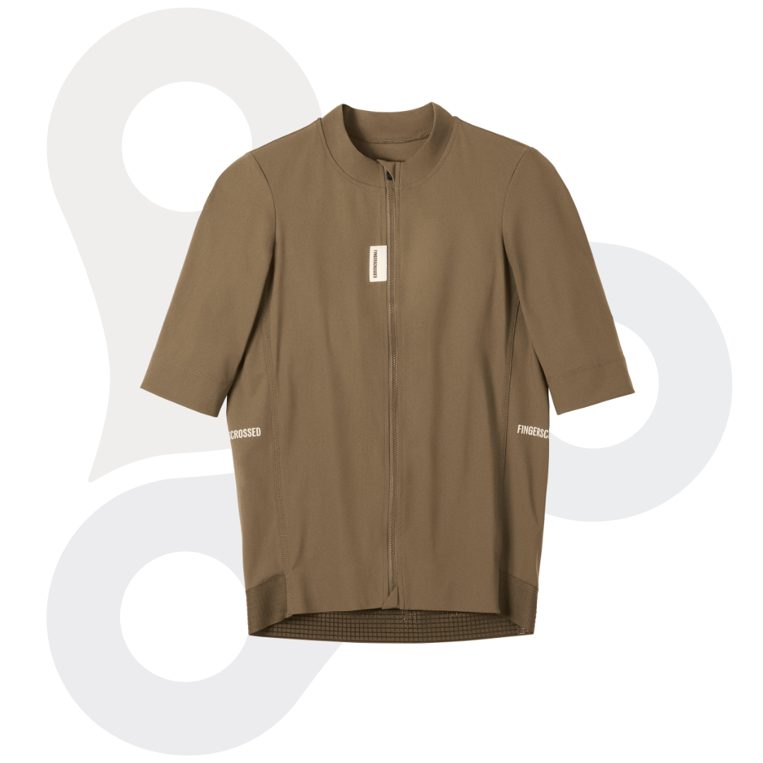 Fingerscrossed Road Jersey für Herren in der Farbe Walnut (einem Braunton)