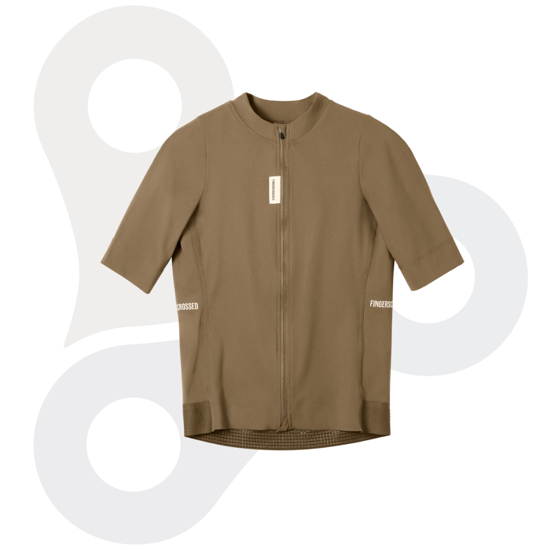 FINGERSCROSSED Damen Road Jersey, walnut