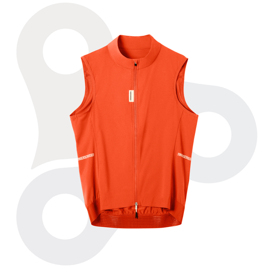 Fingerscrossed Road Vest für Herren in der Farbe Poppy Red (einem Rotton)