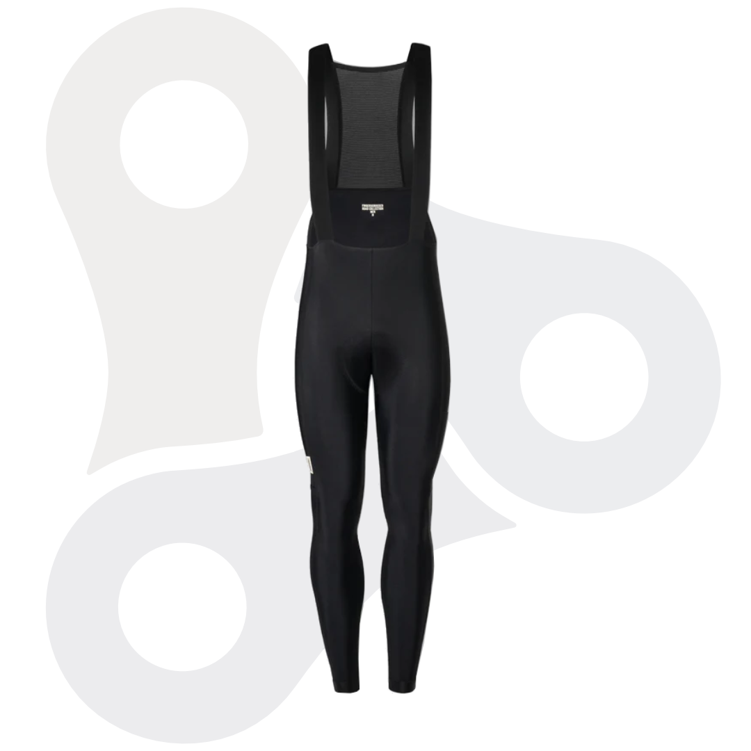 Fingerscrossed thermal Herren Road Bib in langer Ausführung in der Farbe schwarz