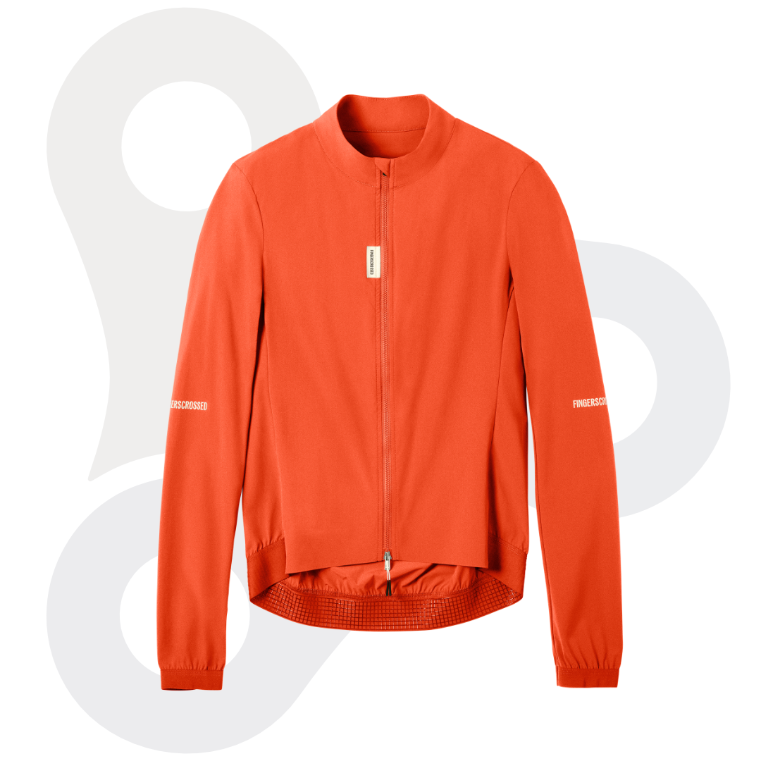 Fingerscrossed Wind Jacket für Damen in der Farbe Poppy Red (einem Rotton)