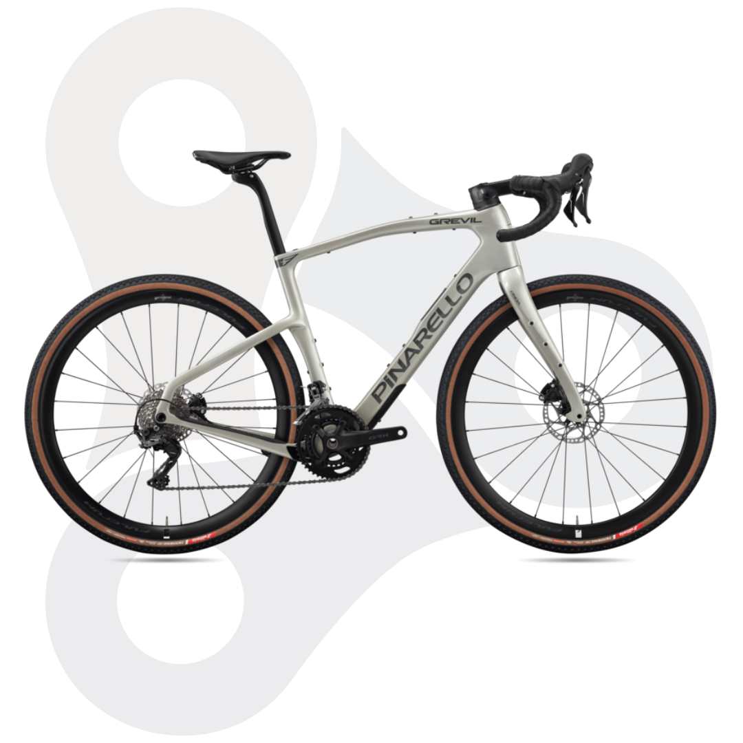 Pinarello Grevil F1 in der Farbe Comnet Silbver Shiny