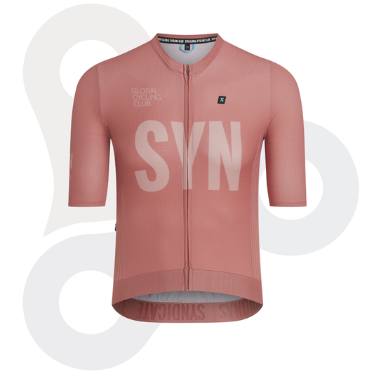 SYN Pro Trikot in Farbe blossom mit SYN Aufdruck von vorne