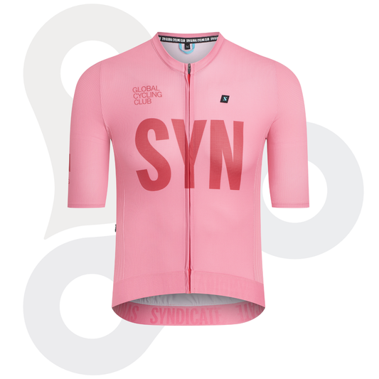 SYN Pro Trikot in Farbe blush (ein Rosaton) mit SYN Aufdruck von vorne