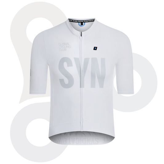 SYN PRO Trikot in der Fabre Cream mit SYN Aufdruck von vorne