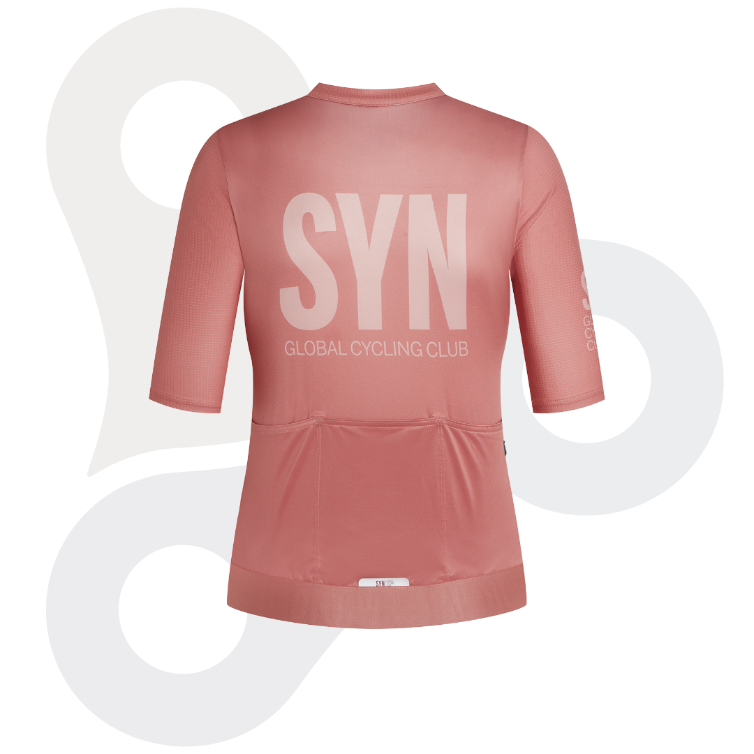 SYN Pro Trikot in Farbe blossom mit SYN-Aufdruck von hinten