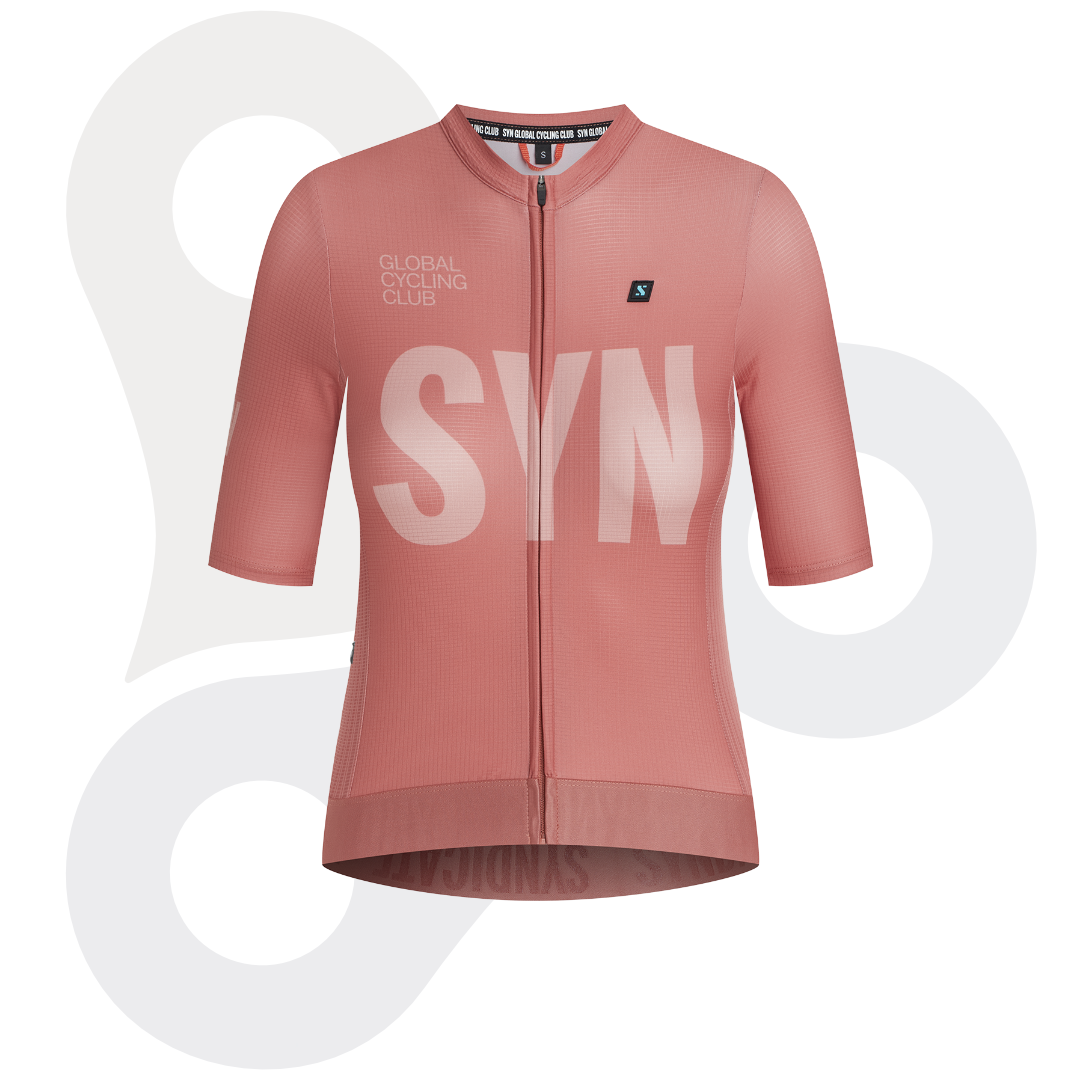SYN Pro Trikot in Farbe blossom mit SYN-Aufdruck von vorne