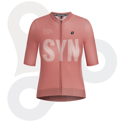 SYN Pro Trikot in Farbe blossom mit SYN-Aufdruck von vorne