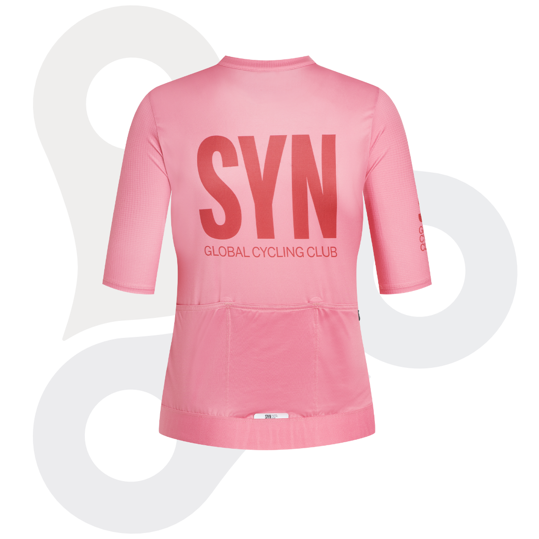SYN Pro Trikot in blush mit SYN-Aufdruck von hinten
