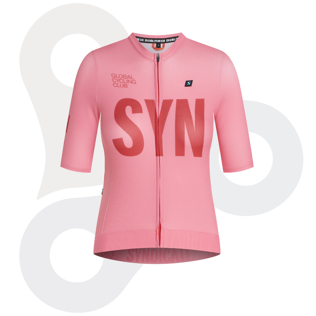 SYN Pro Trikot in blush mit SYN-Aufdruck von vorne