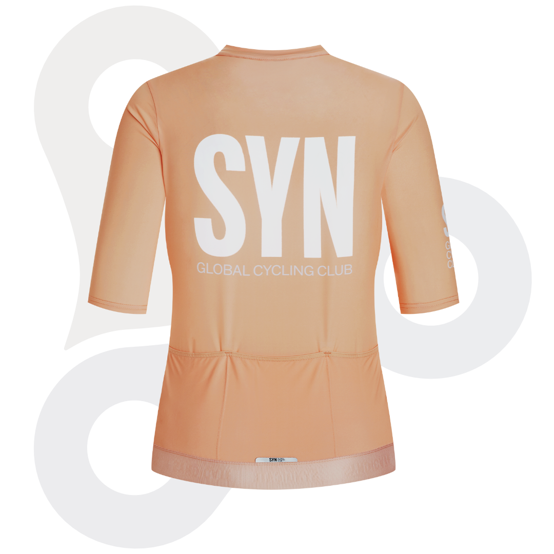 SYN Training Jersey 2.0 für Damen in der Farbe Cantaloupe von hinten