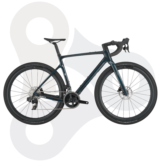 Scott Addict Gravel 20 Gravelbike in der Farbe Petrol Black