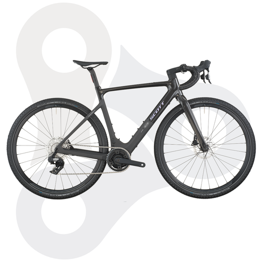 Scott Solace Gravel 30 Bike, Carbon Black