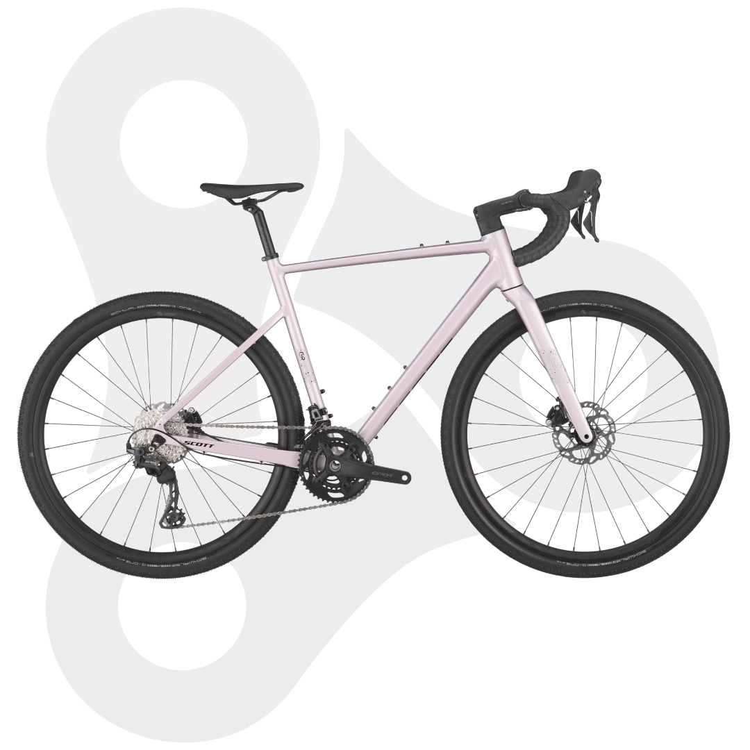 Scoot Speedster Gravel 10 Bike in der Farbe Hushed Pink