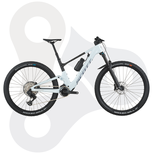 Scott Lumen 910 eBike MTB ind er Farbe Cumulus White
