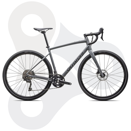 Specialized Diverge E5 Elite ind er Farbe Satin Ashen | Obsidian