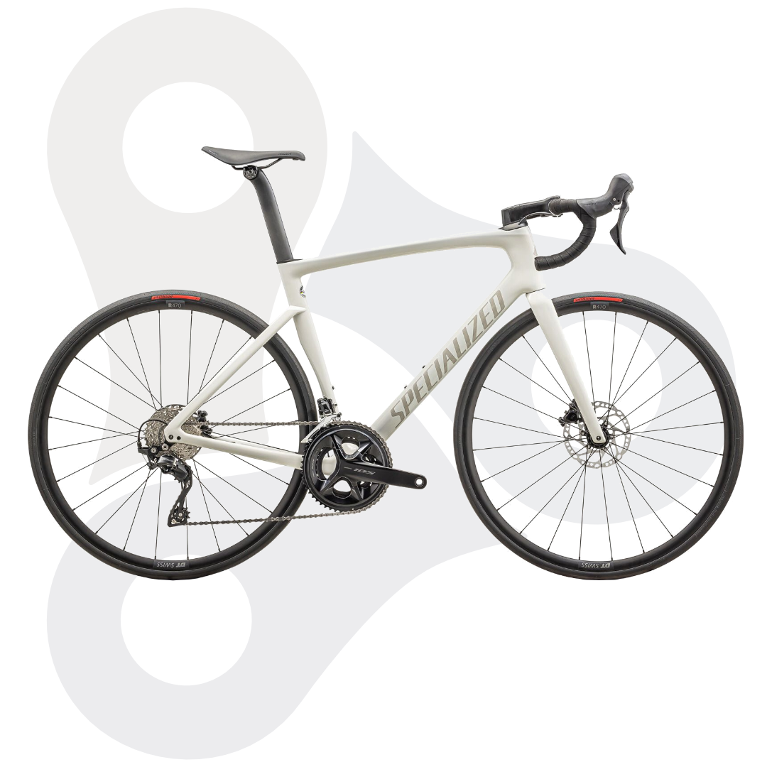 Specialized Tarmac SL7 Sport Rennrad in der Farbe Gloss Dune White | Chaos Pearl