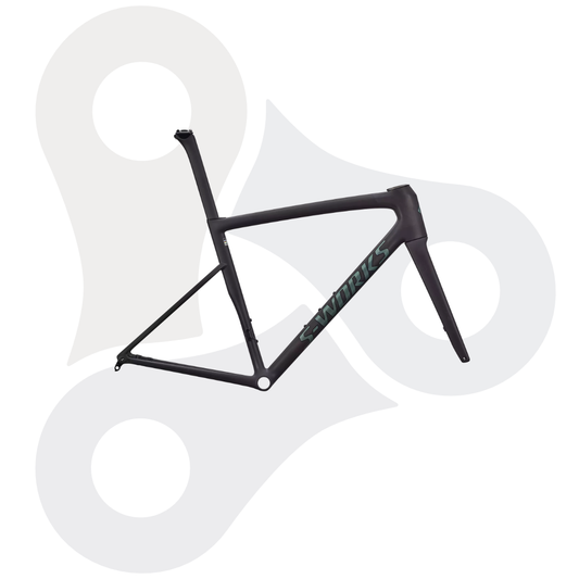 Specialized S-Works Tarmac SL8 Rahmenset in der Farbe Raw Carbon | Gloss Premium Fjord