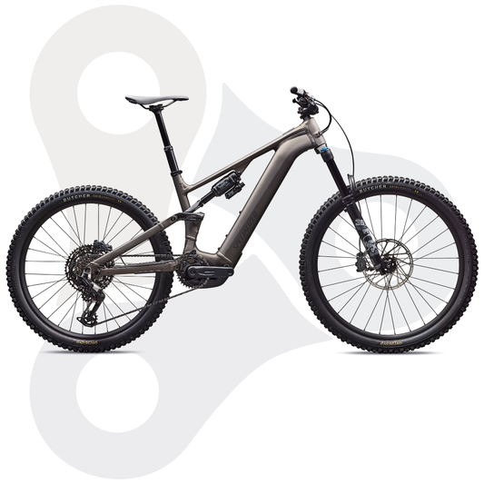 Specialized Turbo Levo Comp Alloy in der Farbe Satin Gunmetal | Obsidian