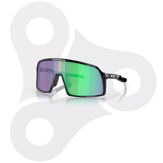 Oakley Sutro S, glänzend schwarz | Prizm Jade