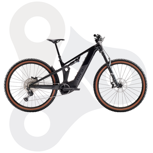 TREK Powerfly+ FS 6 Gen 4 e-Mountainbike in schwarz
