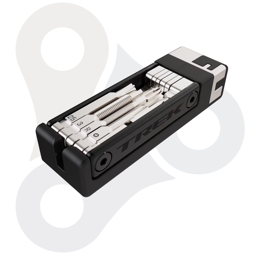 Trek Pro BITS Multitool in schwarz und silber
