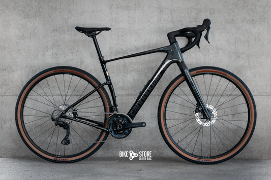 Cannondale Topstone Carbon 3 GRX - 2-fach in der Farbe Smoke Black