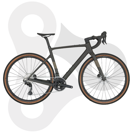 SCOTT ADDICT GRAVEL 40 BIKE BLACK 2024