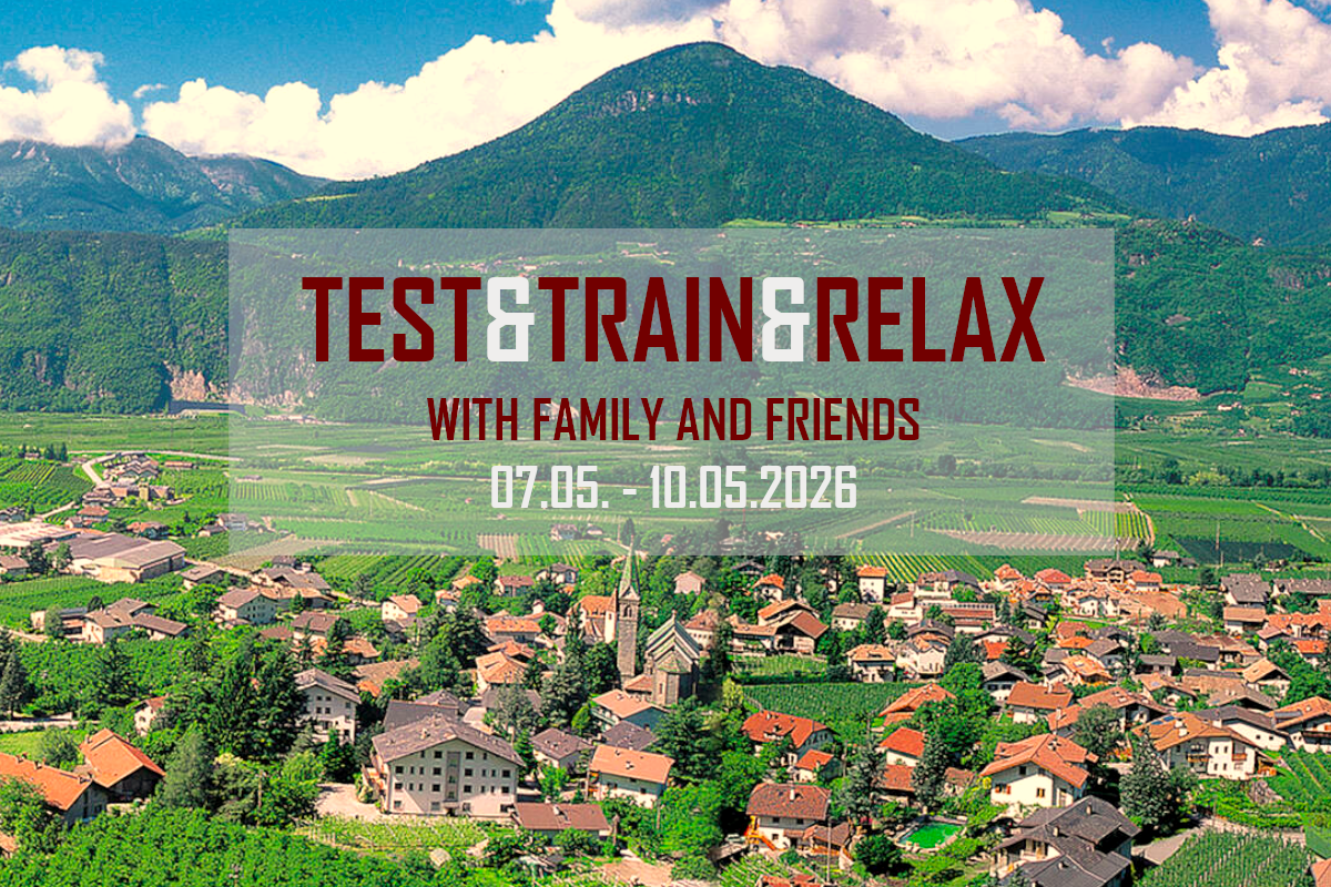 Werbe-Teaser für das Test & Train & Relax Trainingslager 2026